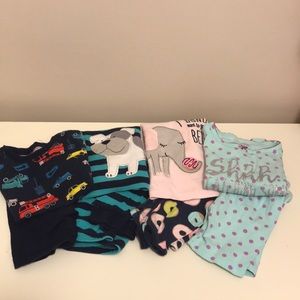 Boy/Girl Twin Pajama Bundle